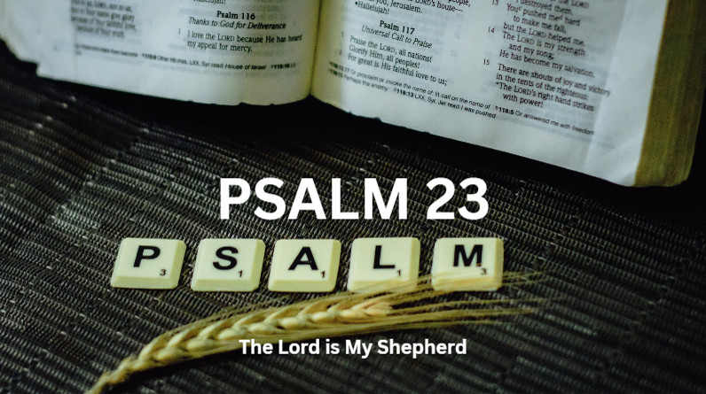 psalm 23 the lord is my shepherd